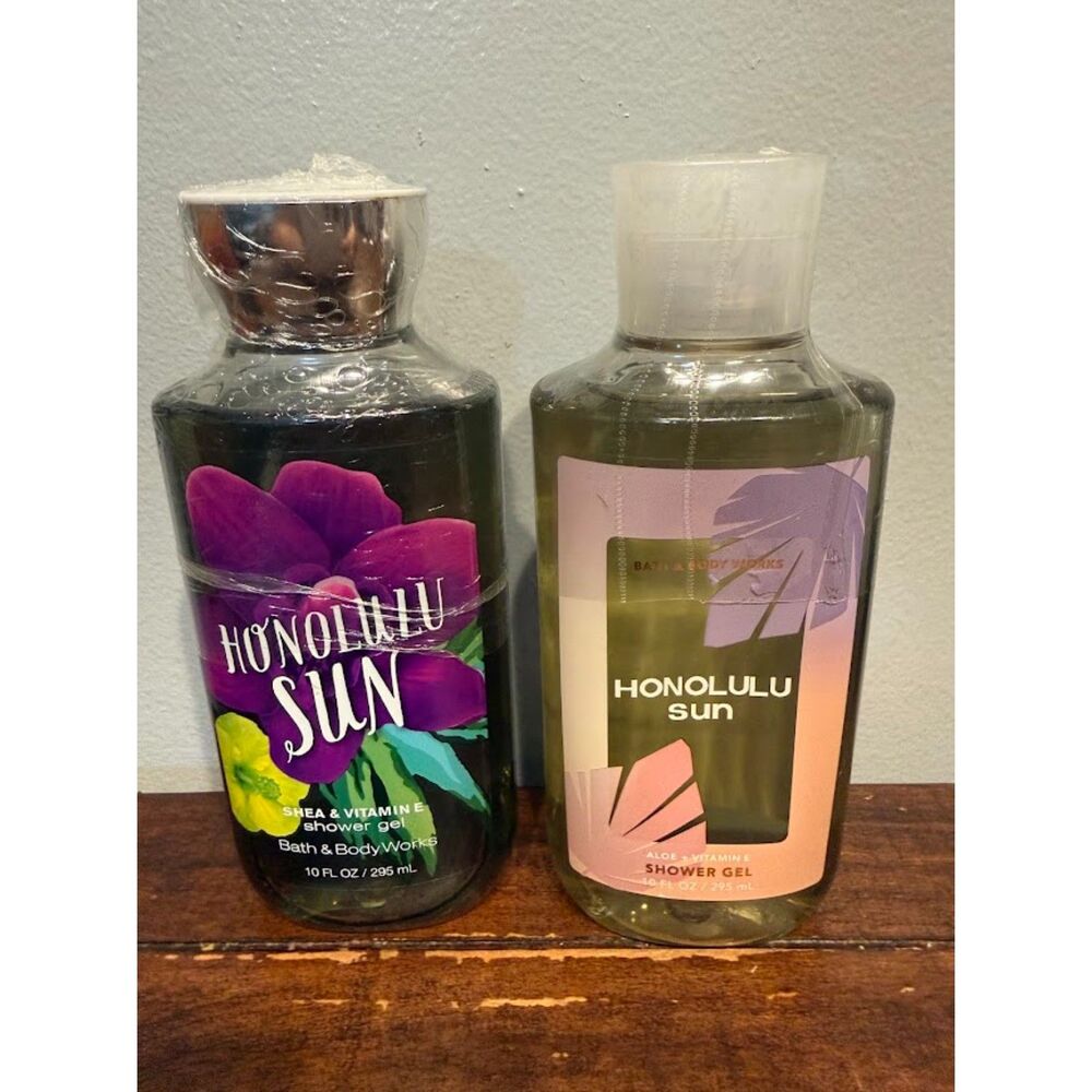 Bath & Body Works "Honolulu Sun" shower gel x2